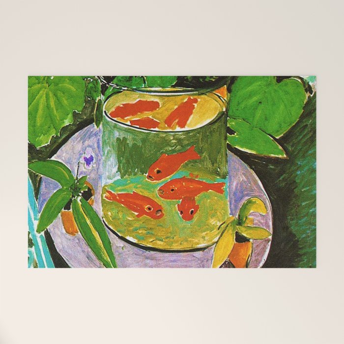 Henri Matisse Goldfish Welcome Mat Gallery Image 1