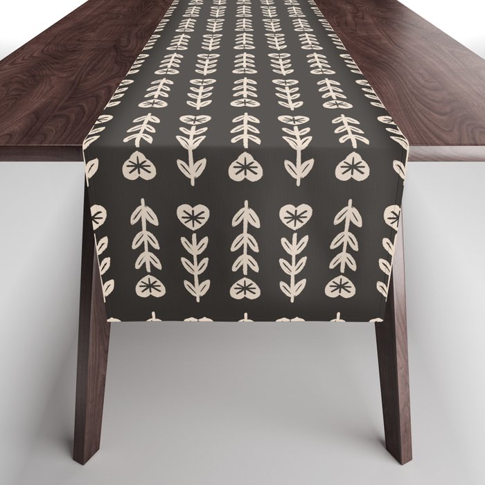 Luna Moth - Black Table Runner Gallery Image 1