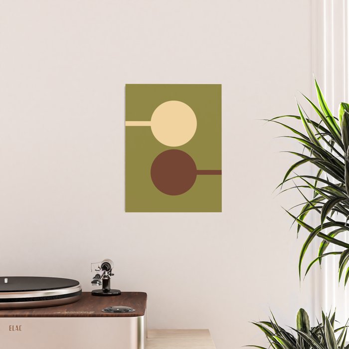 Mid Century 32D Poster Gallery Image 2