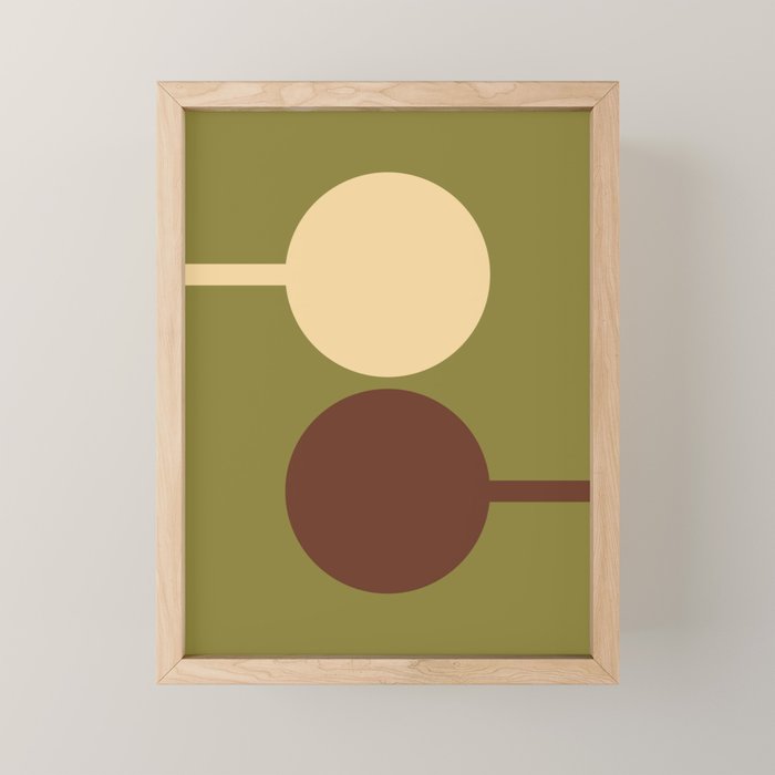 Mid Century 32D Mini Art Print Gallery Image 1