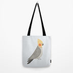 Whimsy Cockatiel Tote Bag Gallery Image 2
