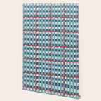 Nautical Rustic Plaid Wallpaper Gallery Image 2