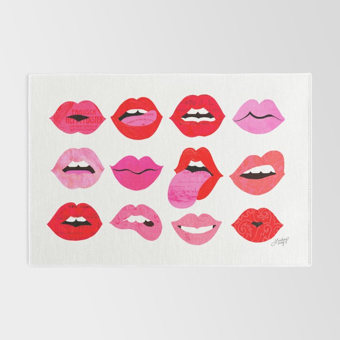 Lips of Love Rug Gallery Image 2