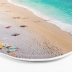 Beach Aesthetic Photography - Aerial View Bath Mat Gallery Image 3