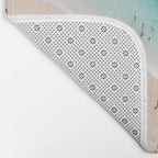 Beach Aesthetic Photography - Aerial View Bath Mat Gallery Image 2