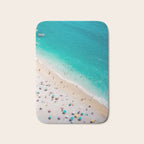 Beach Aesthetic Photography - Aerial View Bath Mat Gallery Image 1