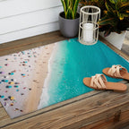 Beach Aesthetic Photography - Aerial View Outdoor Rug Gallery Image 2
