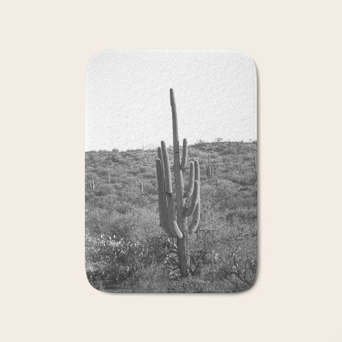 Arizona Landscape Photography x Saguaro National Park Bath Mat Gallery Image 1