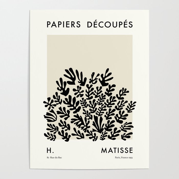 Henri Matisse Paper Cut Outs Exhibition Poster Gallery Image 1