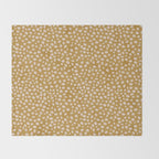 Jaguar | Yellow Throw Blanket Gallery Image 2