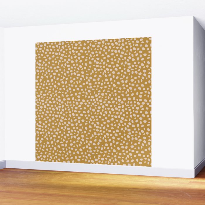 Jaguar | Yellow Wall Mural Gallery Image 2