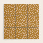 Jaguar | Yellow Wood Wall Art Gallery Image 1
