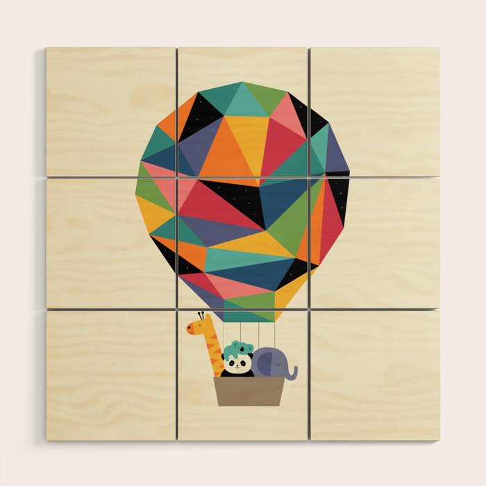 Fly High Together Wood Wall Art Gallery Image 1