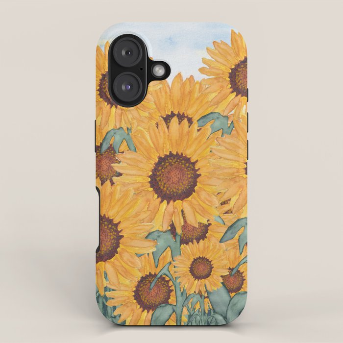Sunflower_07 iPhone Case Gallery Image 1