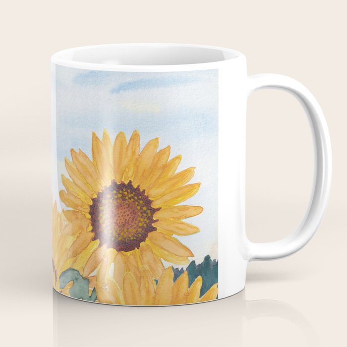Sunflower_07 Coffee Mug Gallery Image 1