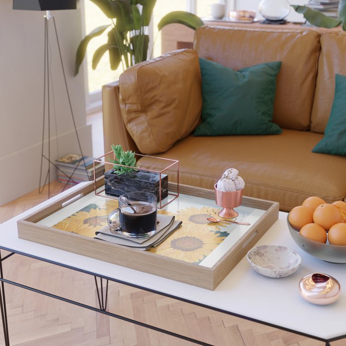 Sunflower_07 Serving Tray Gallery Image 2