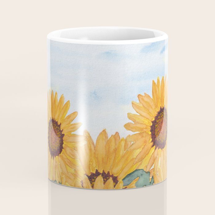 Sunflower_07 Coffee Mug Gallery Image 4