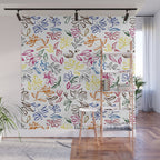 Picasso Dancing Flowers Wall Mural Gallery Image 1