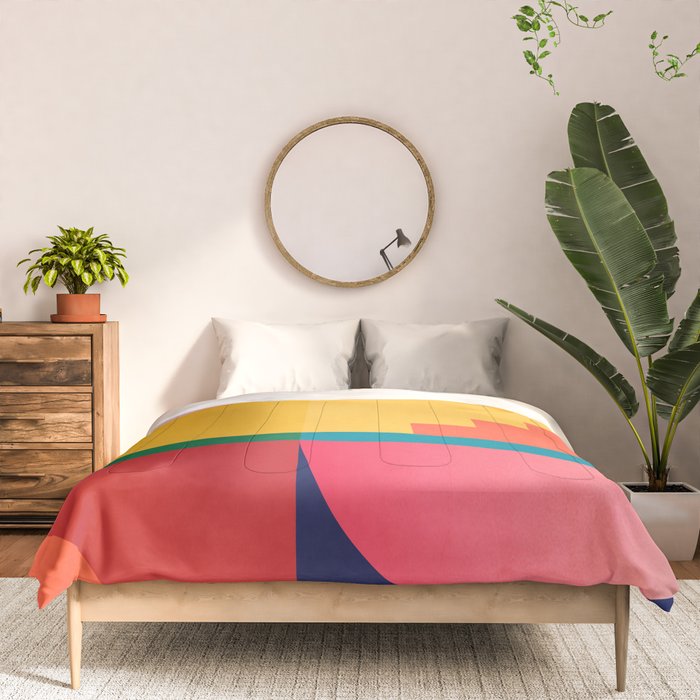 Geometric Shapes 39 Comforter Gallery Image 3