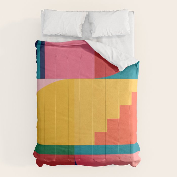 Geometric Shapes 39 Comforter Gallery Image 6