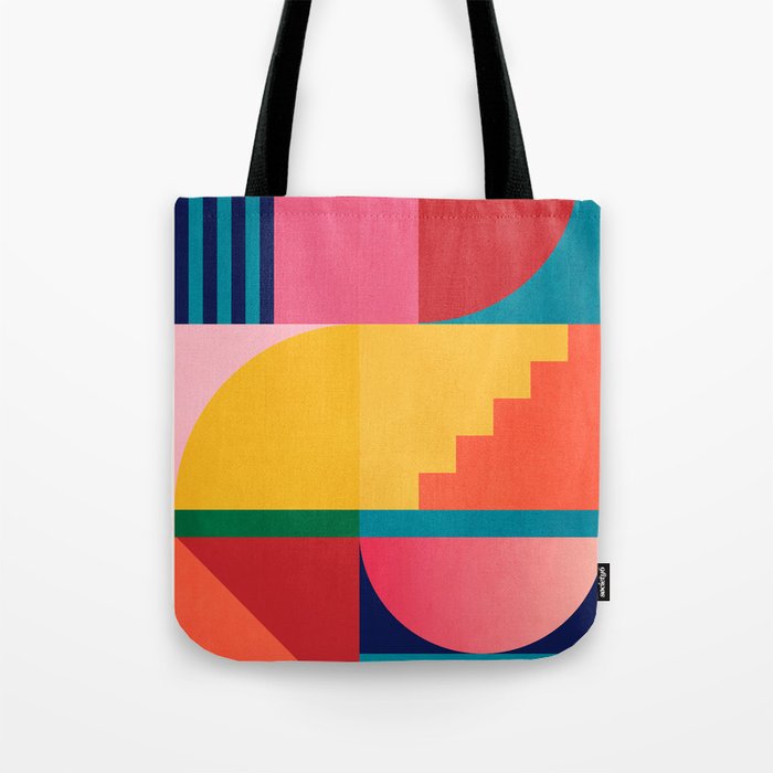 Geometric Shapes 39 Tote Bag Gallery Image 1
