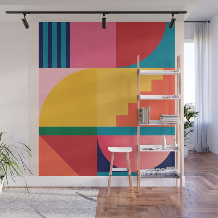 Geometric Shapes 39 Wall Mural Gallery Image 1
