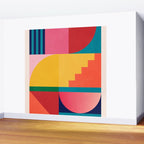 Geometric Shapes 39 Wall Mural Gallery Image 2