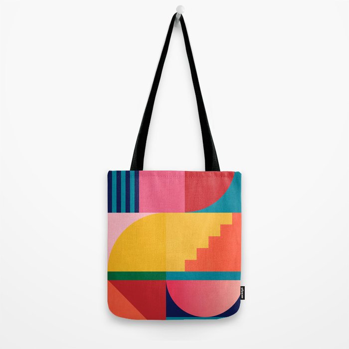 Geometric Shapes 39 Tote Bag Gallery Image 2