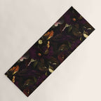 The Darkest Dutch Vintage Flowers Garden  Yoga Mat Gallery Image 1