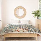 William Morris Honeysuckle  1876 Duvet Cover Gallery Image 3