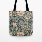 William Morris Honeysuckle  1876 Tote Bag Gallery Image 1