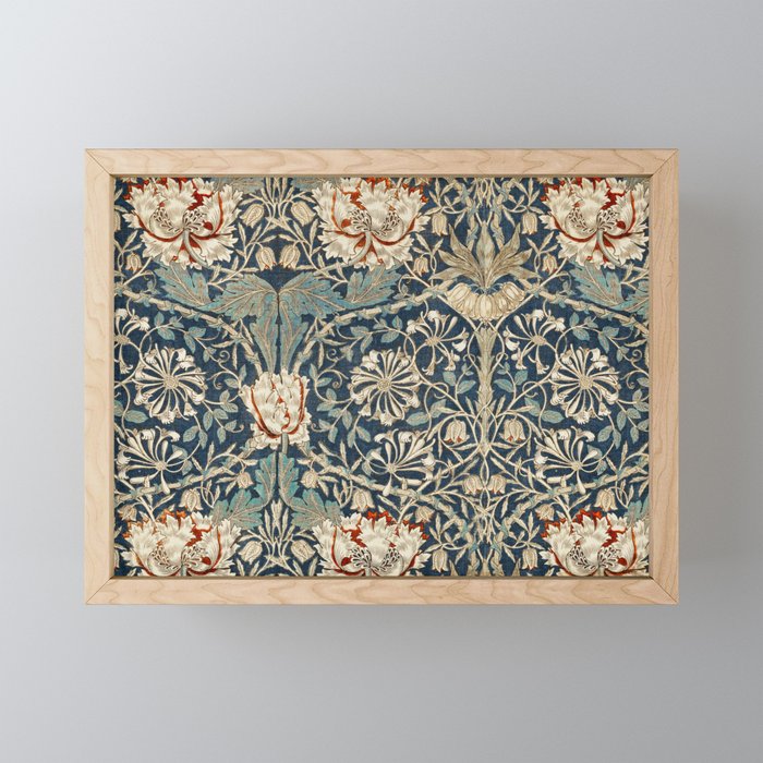 William Morris Honeysuckle  1876 Mini Art Print Gallery Image 1