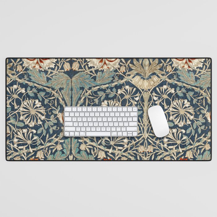 William Morris Honeysuckle  1876 Desk Mat Gallery Image 1