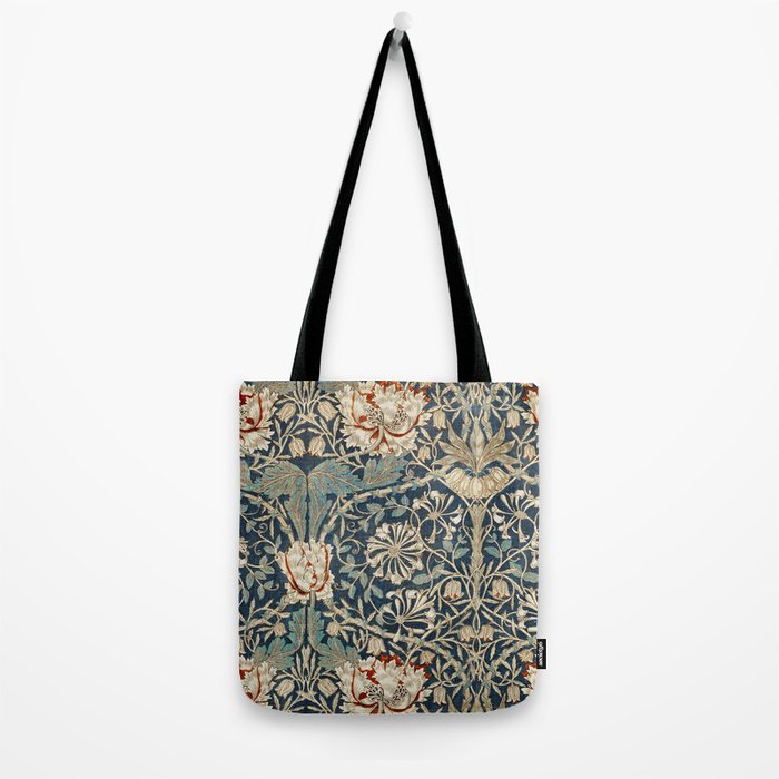 William Morris Honeysuckle  1876 Tote Bag Gallery Image 2