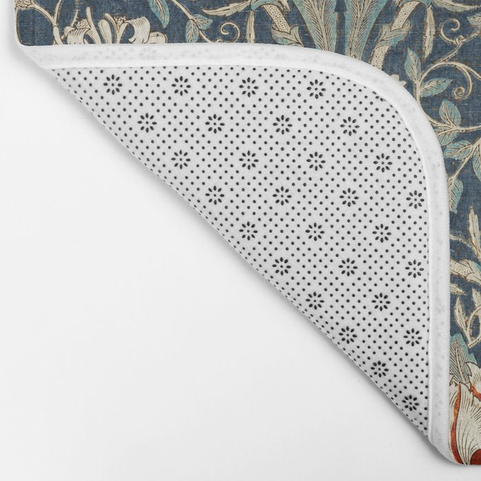 William Morris Honeysuckle  1876 Bath Mat Gallery Image 2