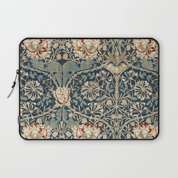 William Morris Honeysuckle  1876 Laptop Sleeve Gallery Image 1