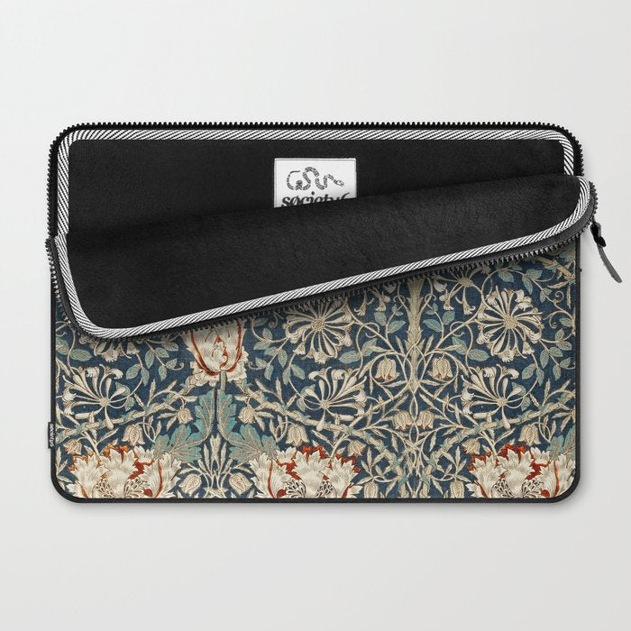 William Morris Honeysuckle  1876 Laptop Sleeve Gallery Image 2