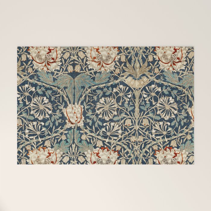 William Morris Honeysuckle  1876 Welcome Mat Gallery Image 1