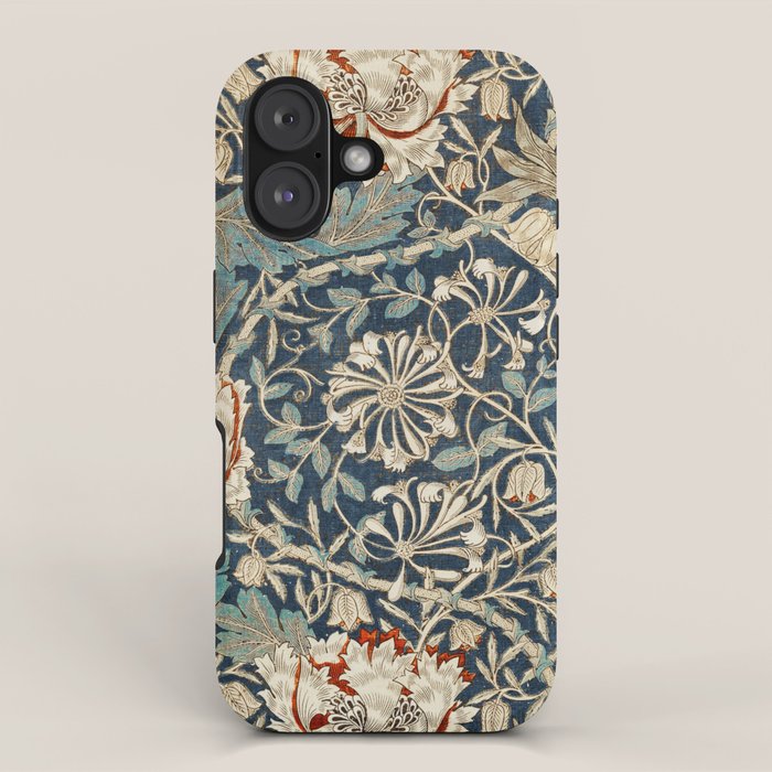 William Morris Honeysuckle  1876 iPhone Case Gallery Image 1