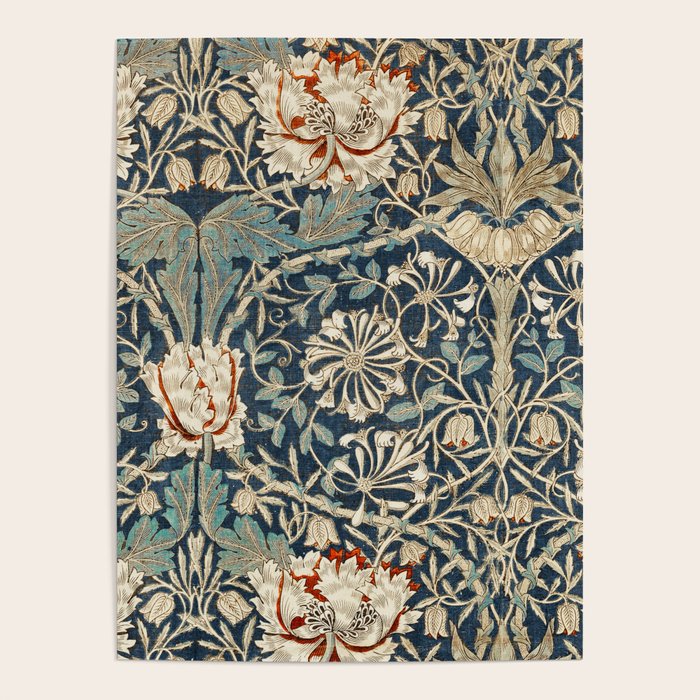 William Morris Honeysuckle  1876 Poster Gallery Image 1