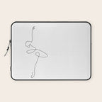 Abstract Ballerina Laptop Sleeve Gallery Image 1