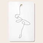 Abstract Ballerina Cutting Board Gallery Image 1