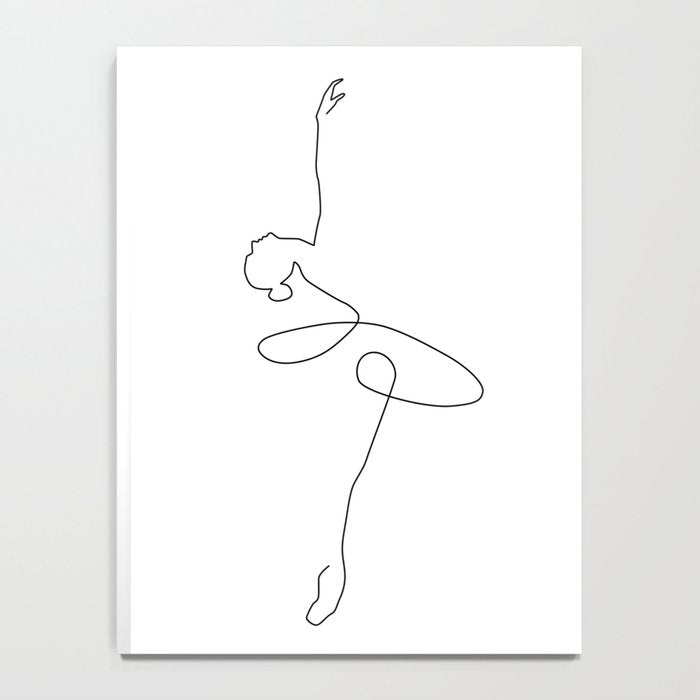 Abstract Ballerina Notebook Gallery Image 4