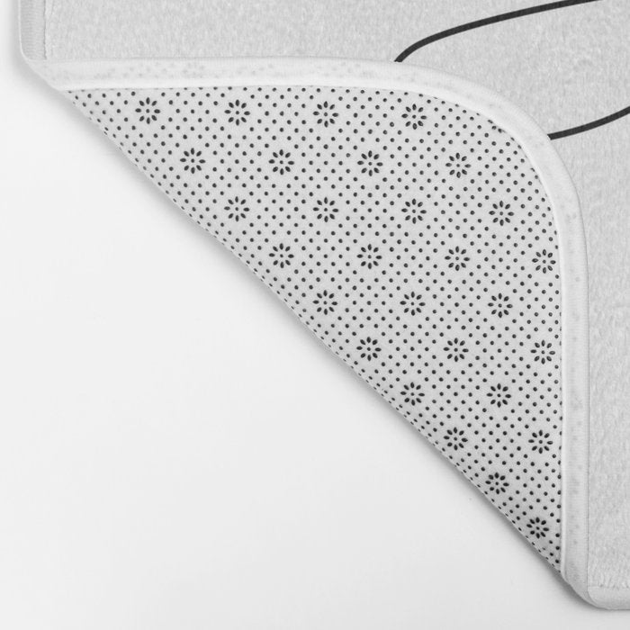 Abstract Ballerina Bath Mat Gallery Image 2