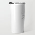 Abstract Ballerina Travel Mug Gallery Image 3