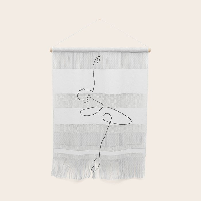 Abstract Ballerina Wall Hanging Gallery Image 1