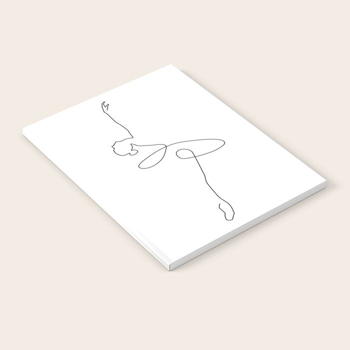 Abstract Ballerina Notebook Gallery Image 2