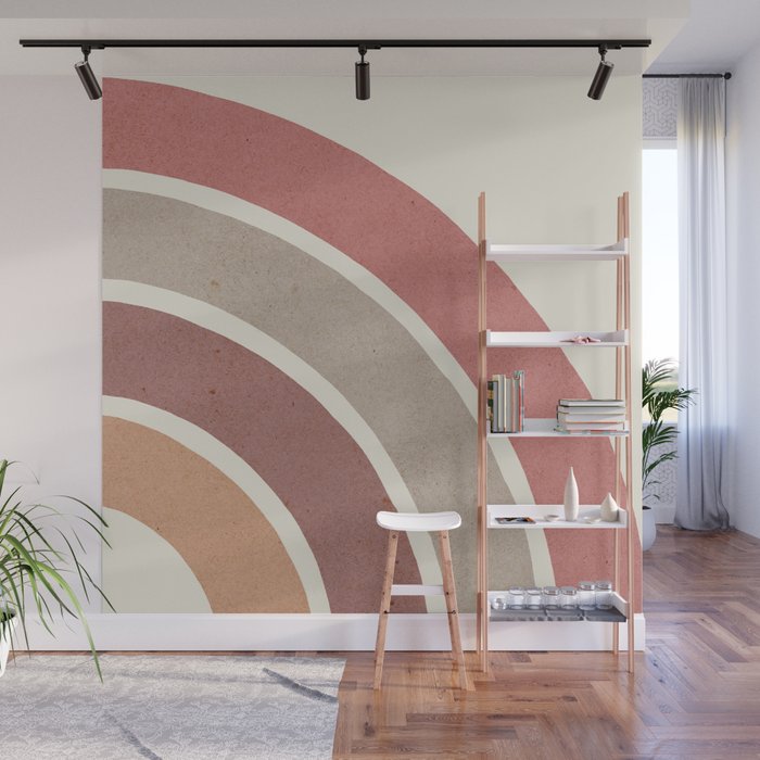 Abstract rainbow 2 Wall Mural Gallery Image 1