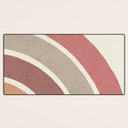Abstract rainbow 2 Desk Mat Gallery Image 3
