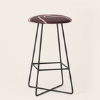 Abstract Line Art Cat 4 Stool Gallery Image 1